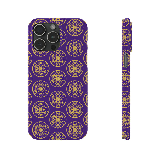 DYNYSTY - Slim Phone Cases, Case-Mate - Purple