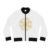 GRATITUDE TO THE FULLEST!!! - Women's Bomber Jacket (AOP)