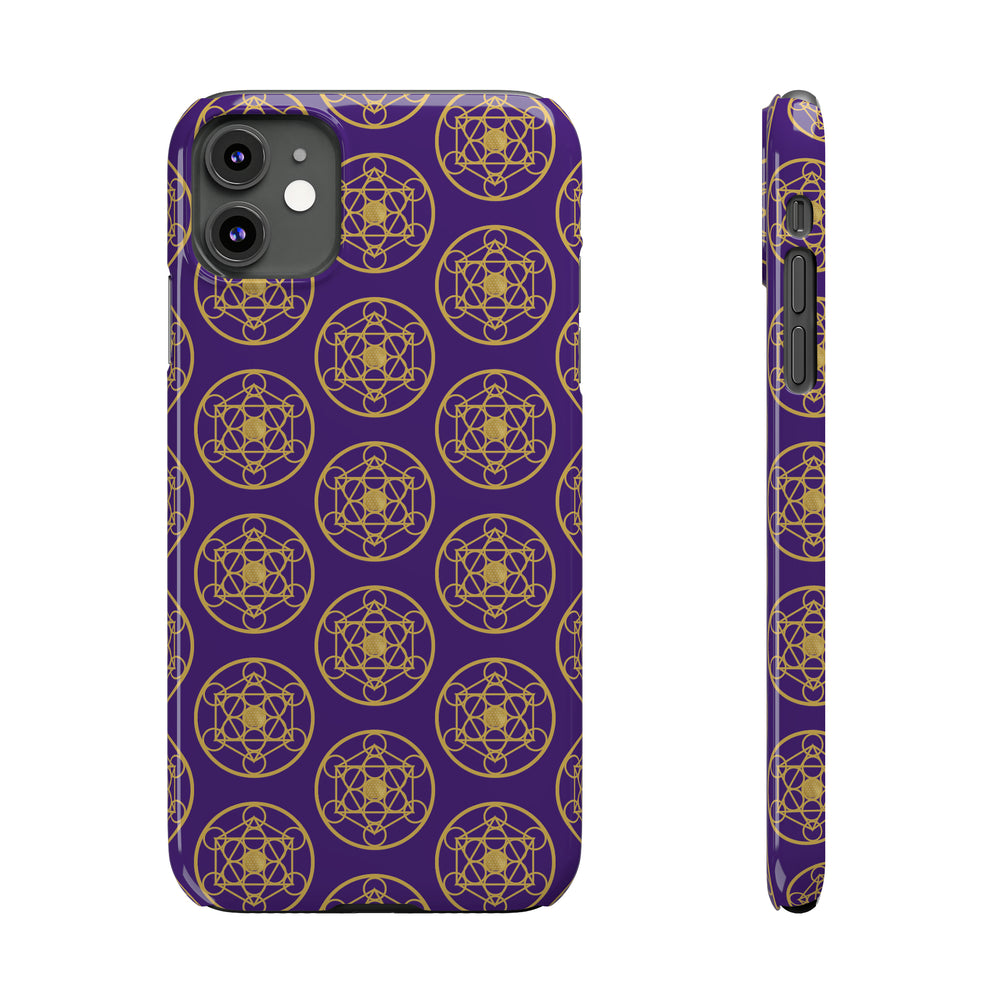 DYNYSTY - Slim Phone Cases, Case-Mate - Purple