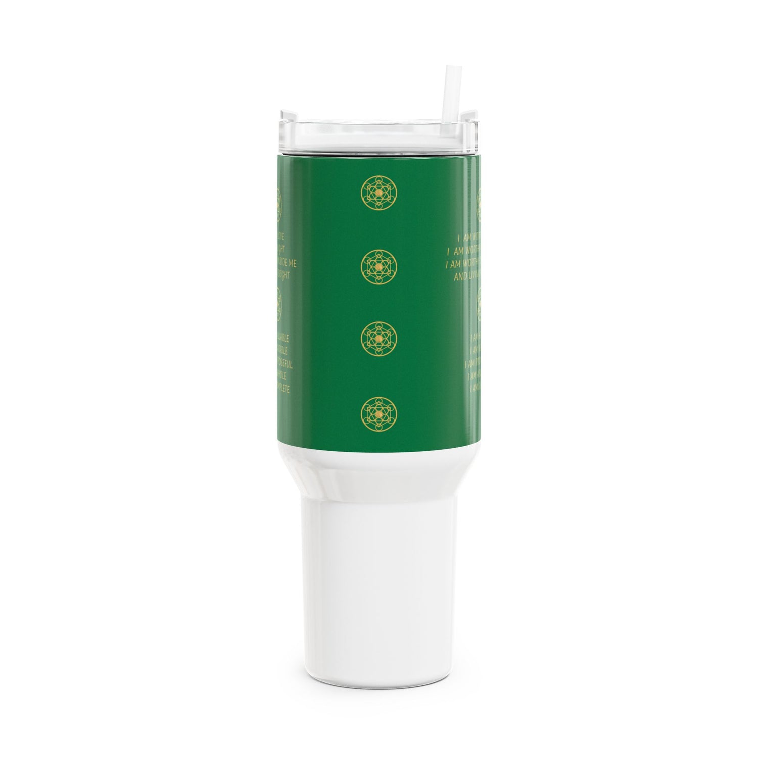 AFFIRMATION - Tumbler, 40oz - GREEN