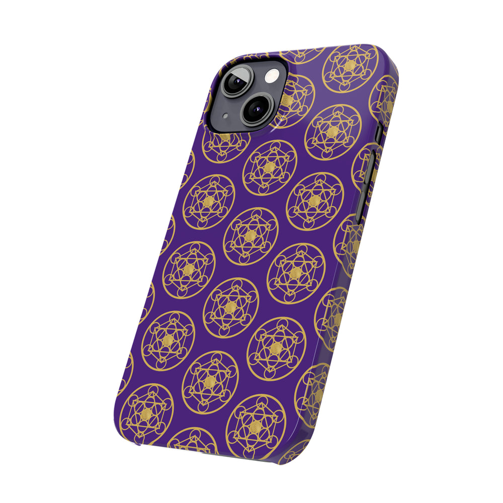 DYNYSTY - Slim Phone Cases, Case-Mate - Purple