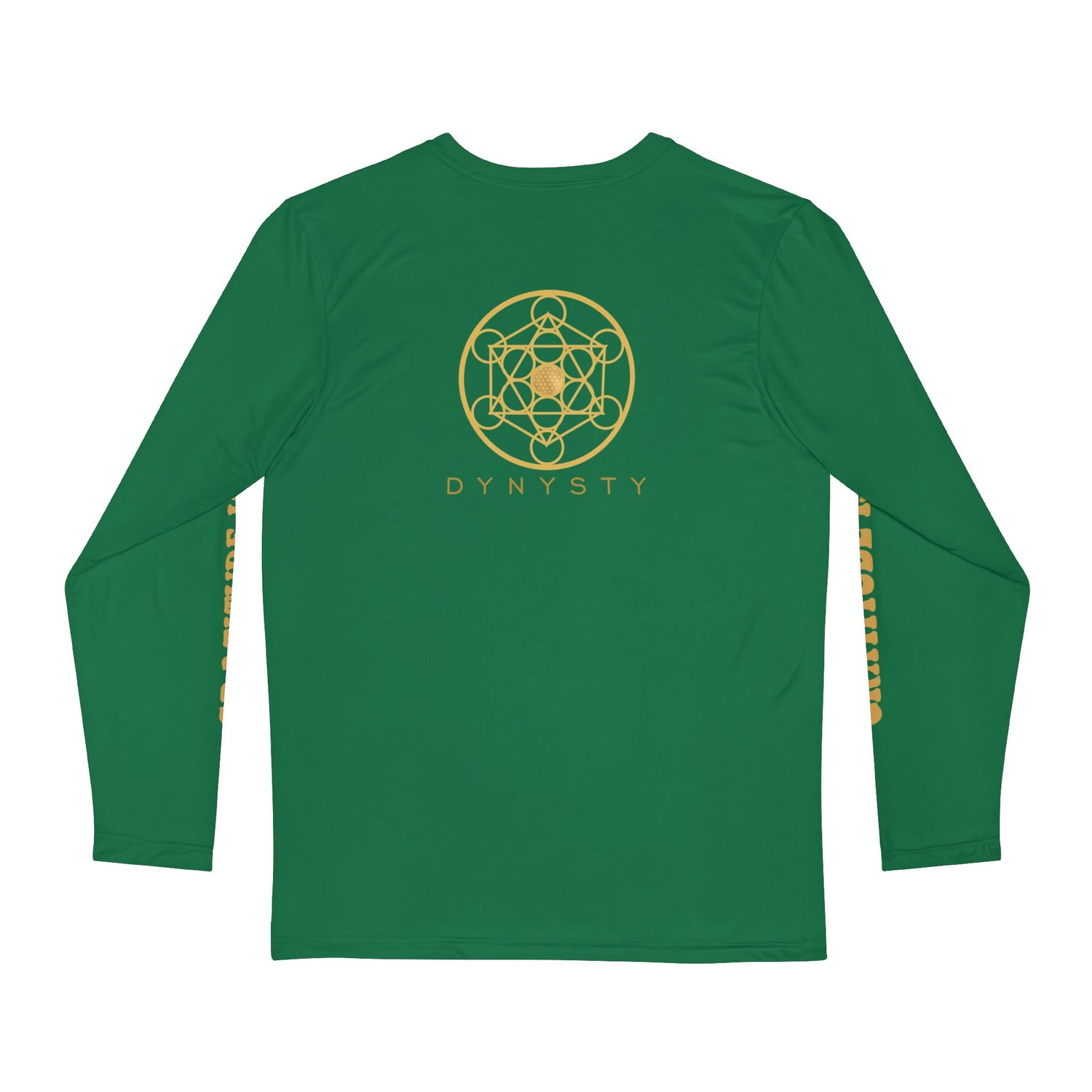 GRATITUDE IS KEY!!! Men's Long Sleeve Shirt (AOP) - GREEN