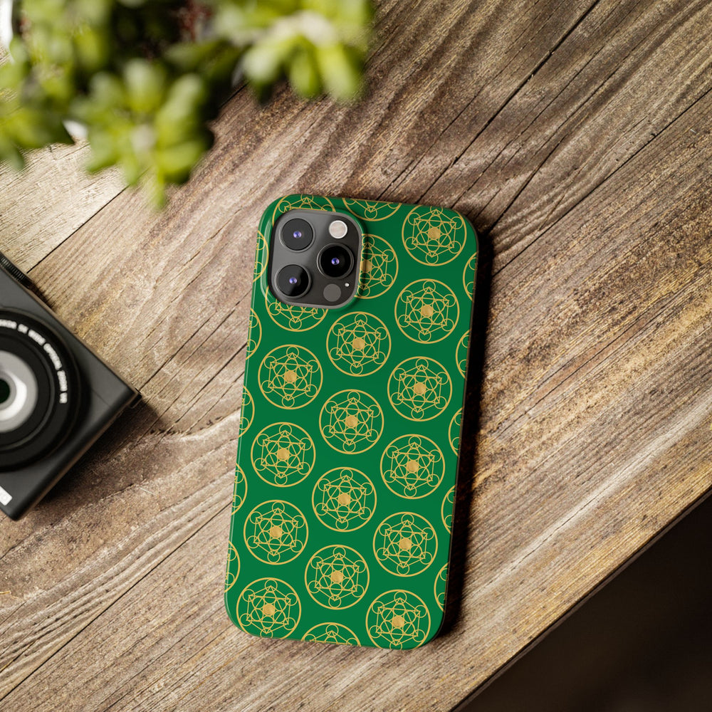 DYNYSTY - Slim Phone Cases, Case-Mate - Green