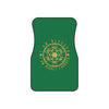 I AM BLESSED I AM HIGHLY FAVORED - Car Mats (Set of 4) - Green