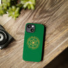 COUNTING BLESSINGS ALL DAY EVERYDAY!!! - Slim Phone Cases, Case-Mate - Green