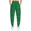 DYNYSTY - Women's Athletic Joggers (AOP) - Green