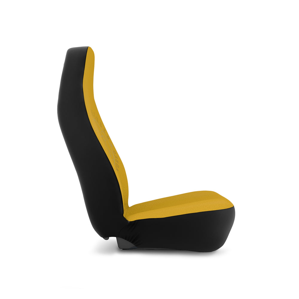 I AM BLESSED I AM HIGHLY FAVORED - Car Seat Covers - Yellow