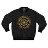 COUNTING BLESSINGS ALL DAY EVERYDAY - Men's Bomber Jacket (AOP)