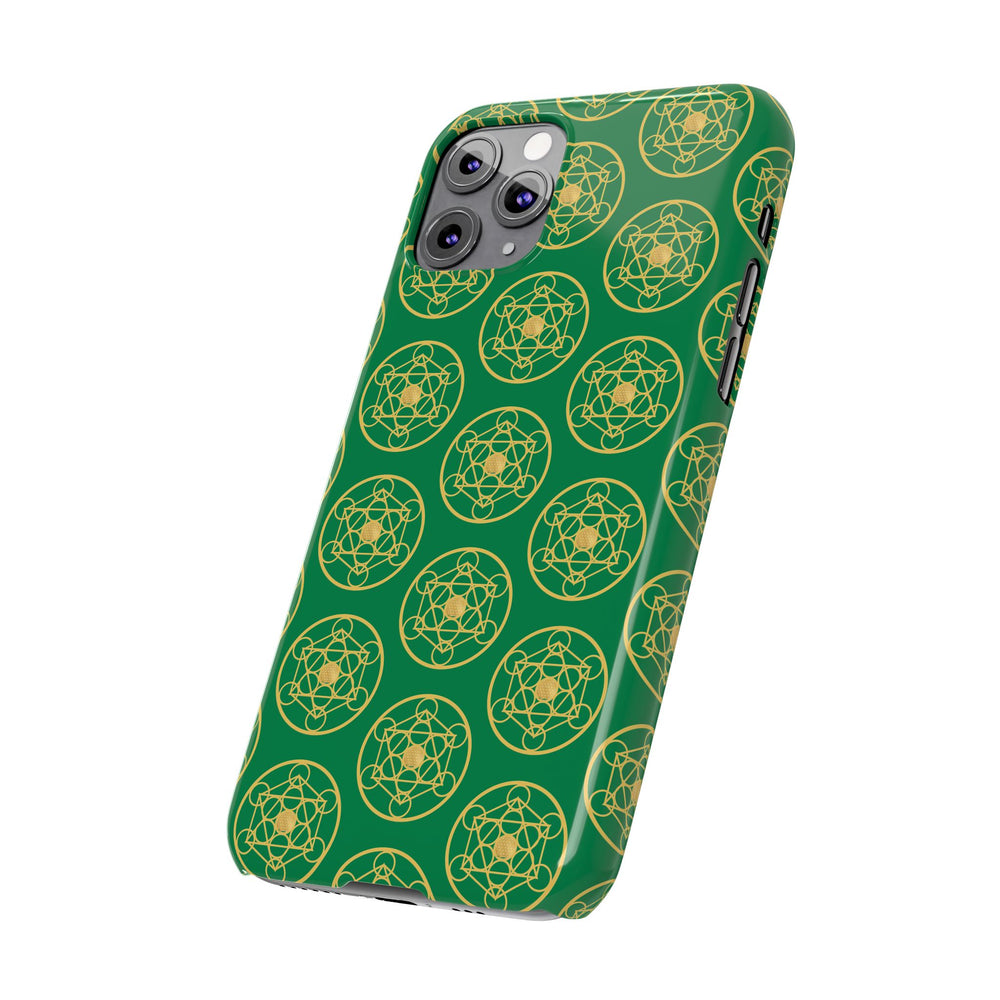 DYNYSTY - Slim Phone Cases, Case-Mate - Green