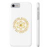 Copy of COUNTING BLESSINGS ALL DAY EVERYDAY!!! - Slim Phone Cases, Case-Mate - YELLOW