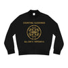 COUNTING BLESSINGS ALL DAY EVERYDAY!!! - Women's Bomber Jacket (AOP) - BLACK