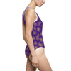 BLESSED - Women's Classic One-Piece Swimsuit (AOP) - PURPLE