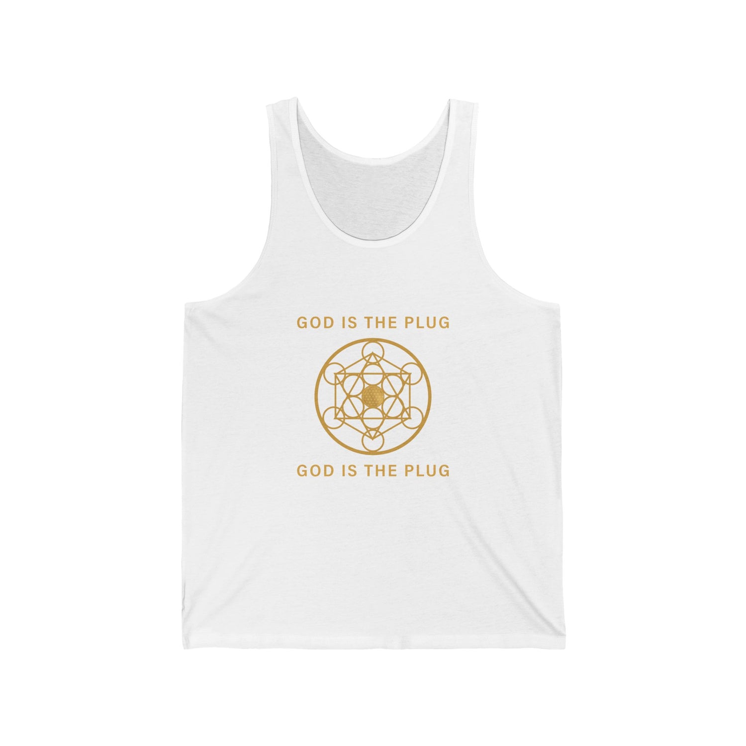 GOD IS THE PLUG - Unisex Jersey Tank