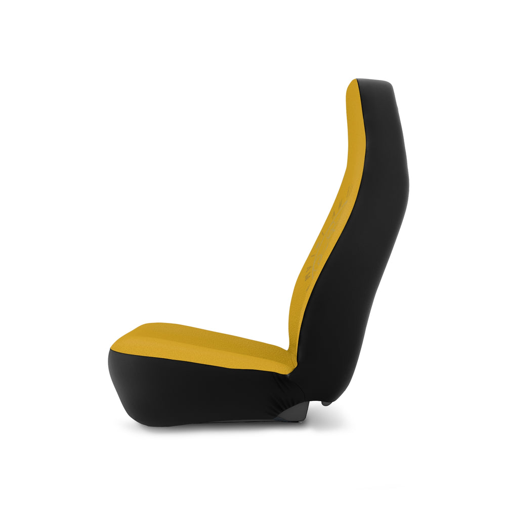 I AM BLESSED I AM HIGHLY FAVORED - Car Seat Covers - Yellow