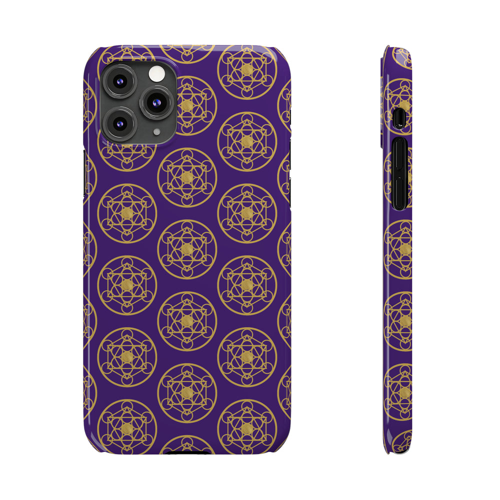 DYNYSTY - Slim Phone Cases, Case-Mate - Purple