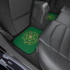 I AM BLESSED I AM HIGHLY FAVORED - Car Mats (Set of 4) - Green