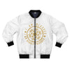 I AM BLESSED I AM HIGHLY FAVORED!!!- Men's Bomber Jacket (AOP)