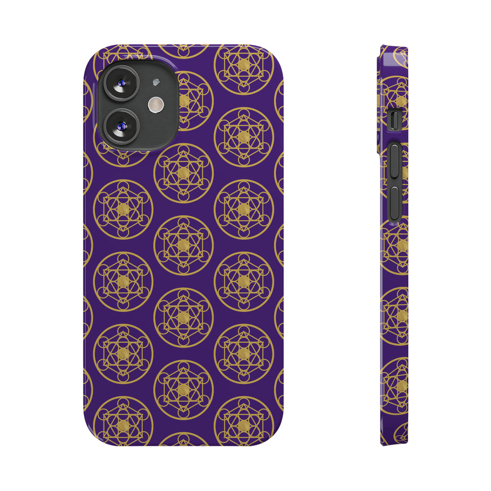 DYNYSTY - Slim Phone Cases, Case-Mate - Purple