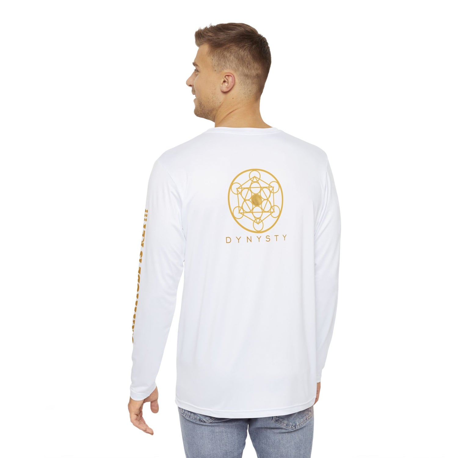 GRATITUDE IS KEY!!! Men's Long Sleeve Shirt (AOP)