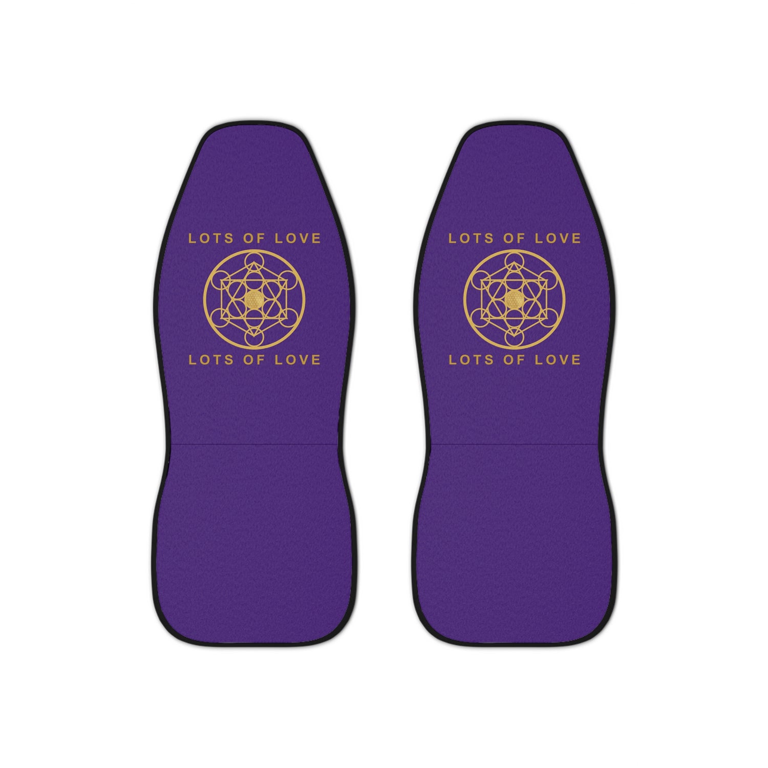 LOTS OF LOVE - Car Seat Covers - Purple