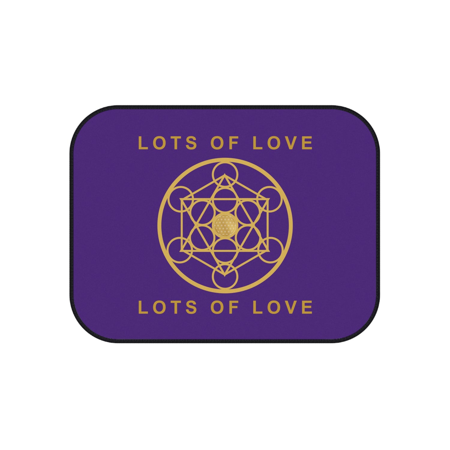 LOTS OF LOVE - Car Mats (Set of 4) - Purple