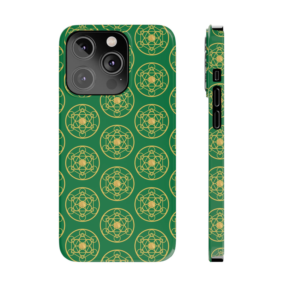 DYNYSTY - Slim Phone Cases, Case-Mate - Green