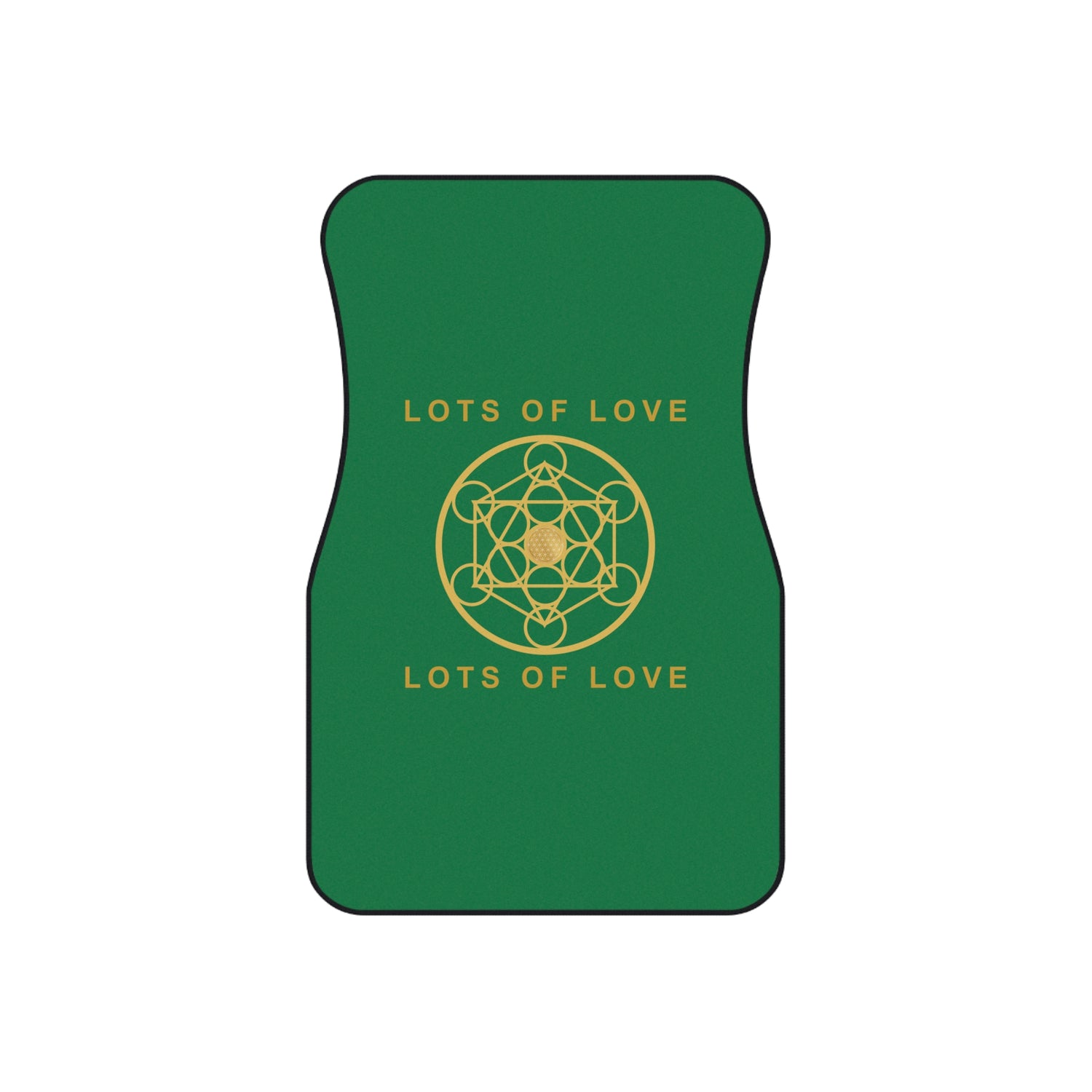 LOTS OF LOVE - Car Mats (Set of 4) - Green