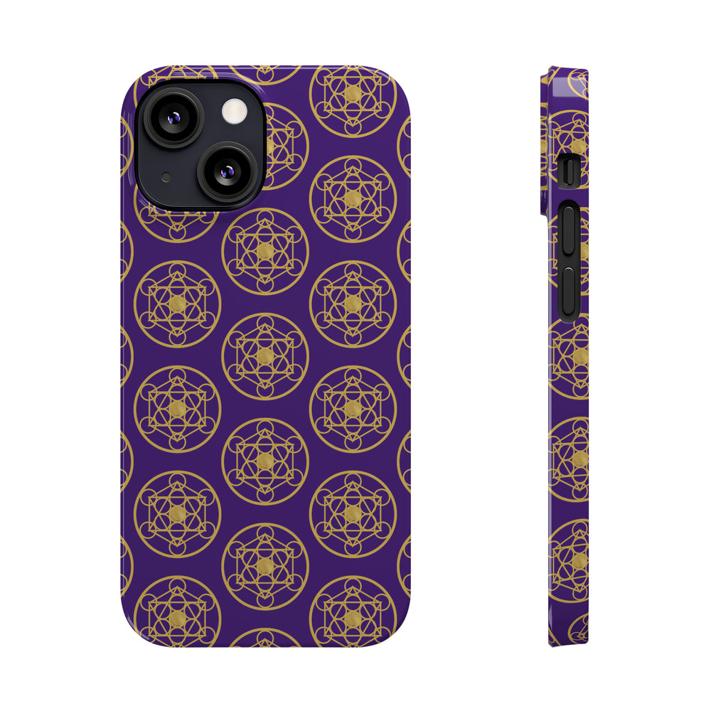 DYNYSTY - Slim Phone Cases, Case-Mate - Purple