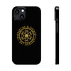 COUNTING BLESSINGS ALL DAY EVERYDAY!!! - Slim Phone Cases, Case-Mate - Black