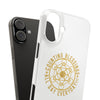 Copy of COUNTING BLESSINGS ALL DAY EVERYDAY!!! - Slim Phone Cases, Case-Mate - YELLOW