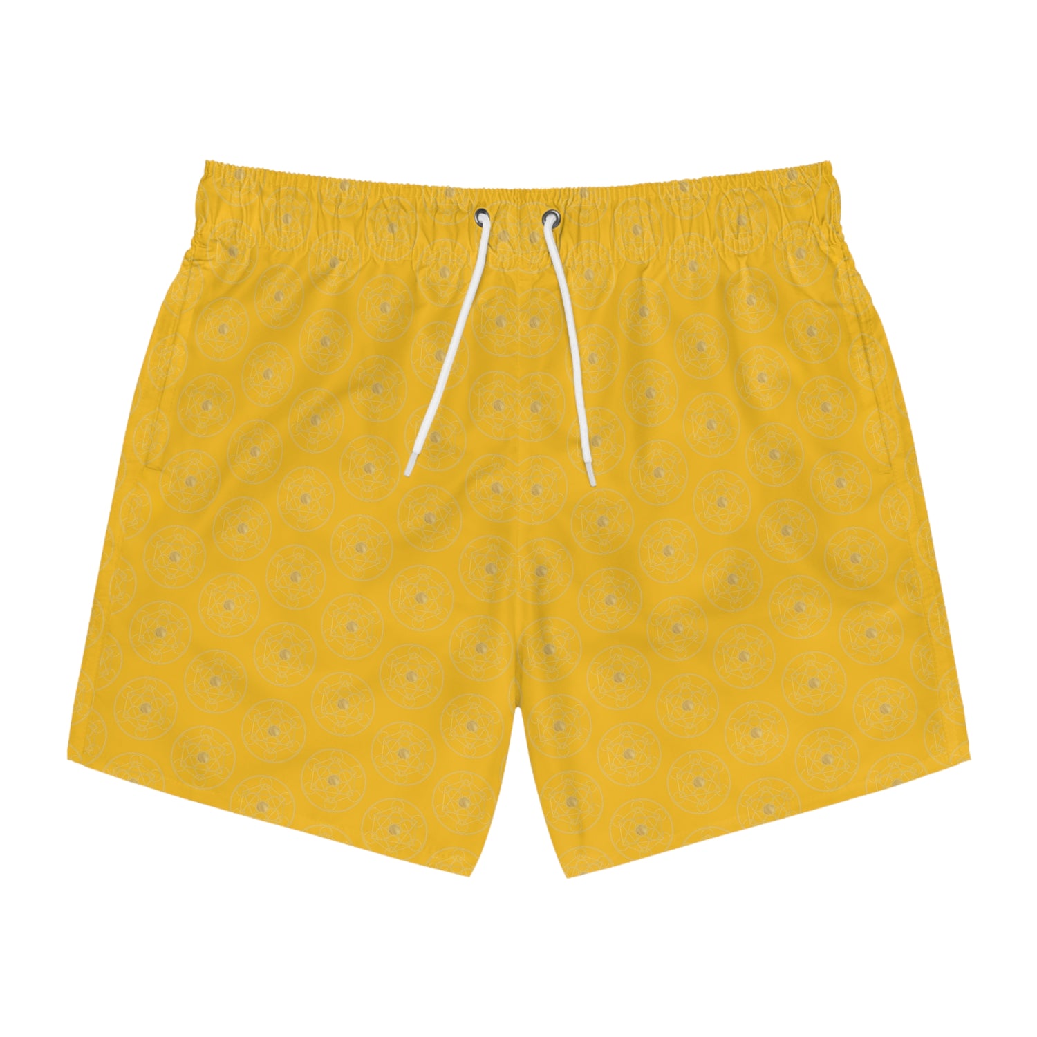 DYNYSTY - Swim Trunks (AOP) - Yellow