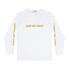 JUST BE YOU!!! Men's Long Sleeve Shirt (AOP)