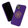 COUNTING BLESSINGS ALL DAY EVERYDAY!!! - Slim Phone Cases, Case-Mate - PURPLE