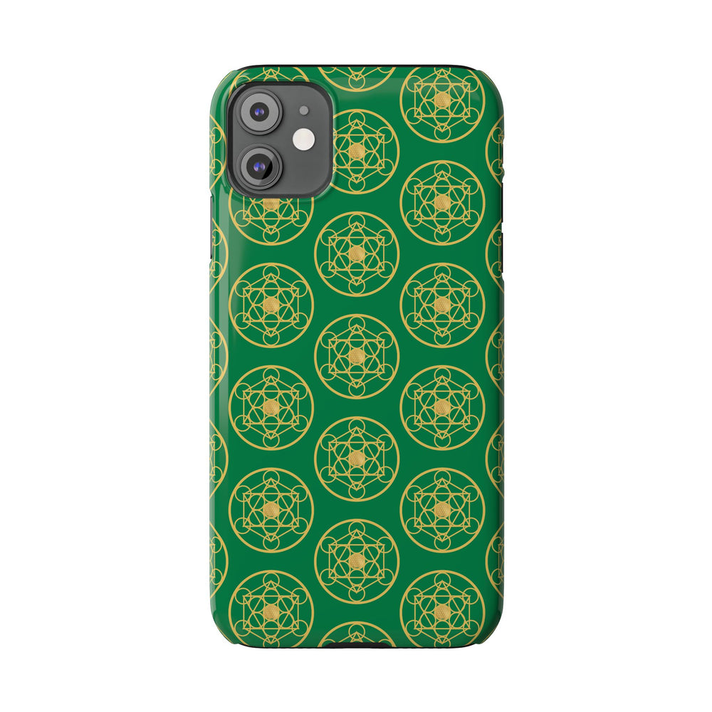 DYNYSTY - Slim Phone Cases, Case-Mate - Green