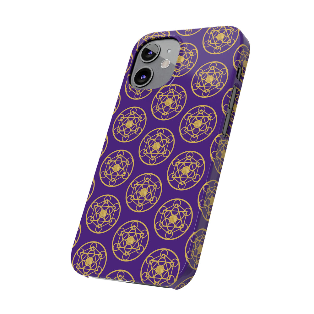 DYNYSTY - Slim Phone Cases, Case-Mate - Purple