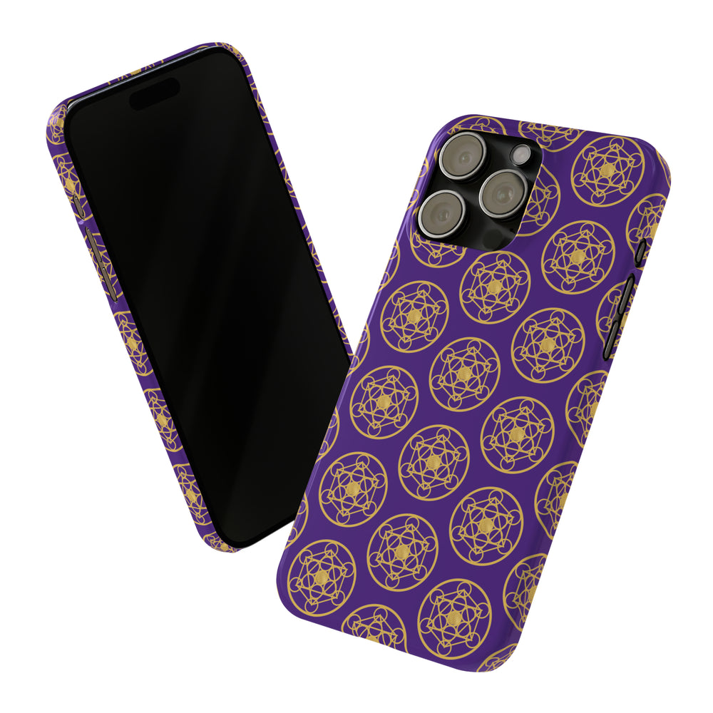 DYNYSTY - Slim Phone Cases, Case-Mate - Purple