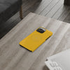 COUNTING BLESSINGS ALL DAY EVERYDAY!!! - Slim Phone Cases, Case-Mate - YELLOW