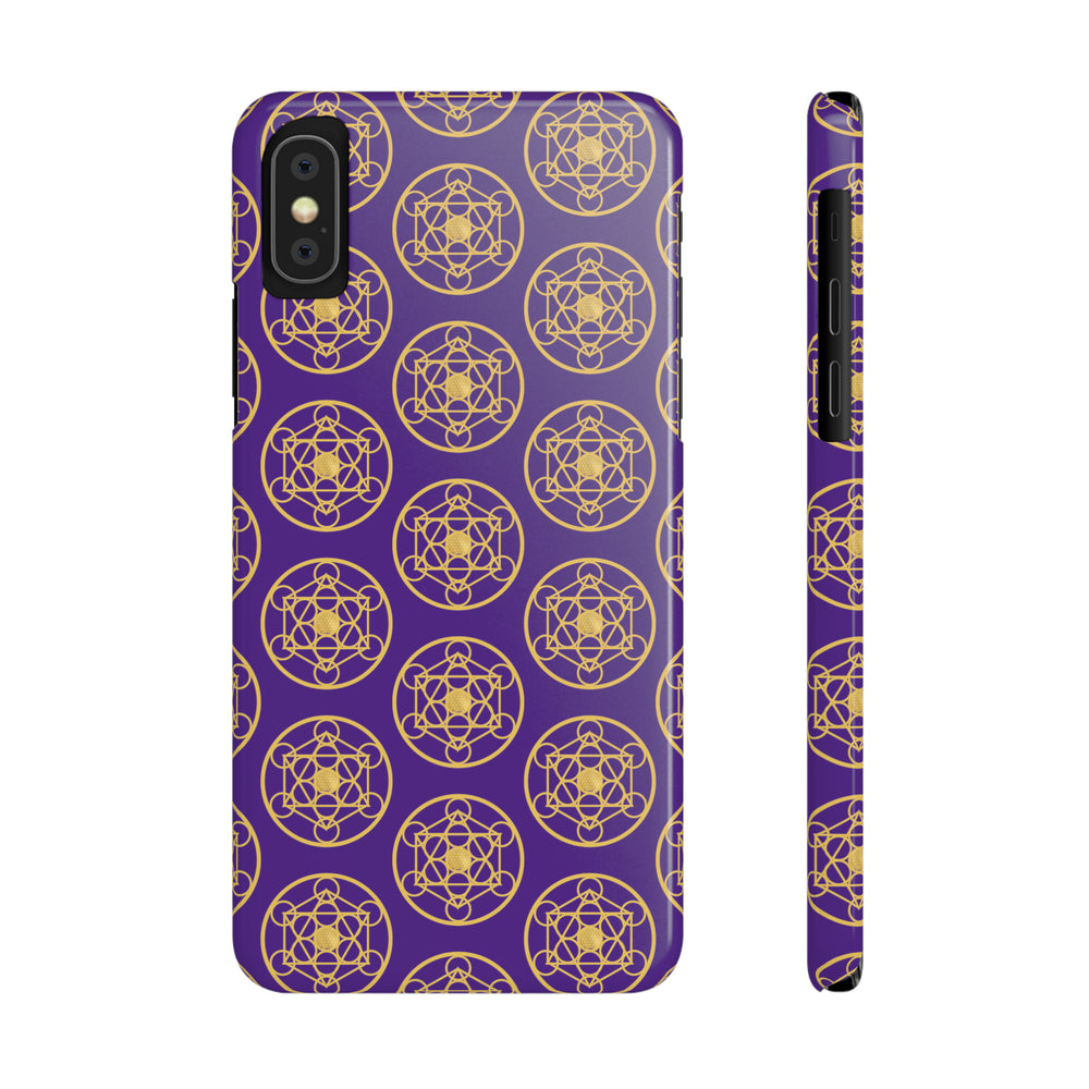 DYNYSTY - Slim Phone Cases, Case-Mate - Purple