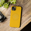 COUNTING BLESSINGS ALL DAY EVERYDAY!!! - Slim Phone Cases, Case-Mate - YELLOW