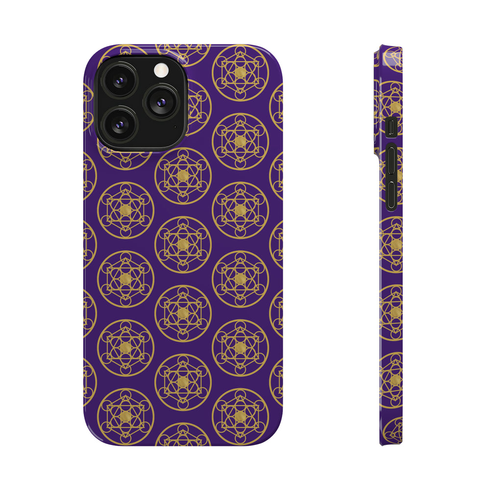 DYNYSTY - Slim Phone Cases, Case-Mate - Purple