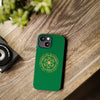 COUNTING BLESSINGS ALL DAY EVERYDAY!!! - Slim Phone Cases, Case-Mate - GREEN