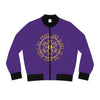 ALL PRAISE AND GLORY TO THE MOST HIGH!!! - Women's Bomber Jacket (AOP) - PURPLE