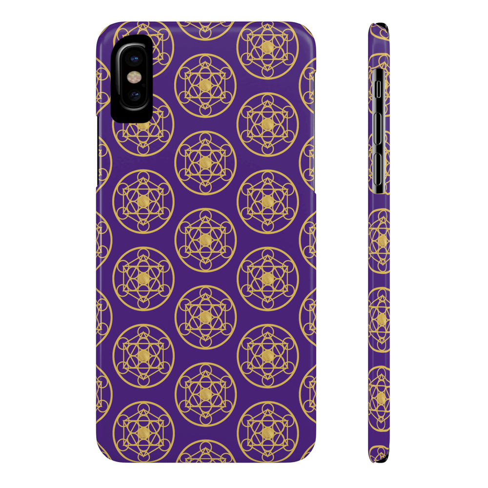 DYNYSTY - Slim Phone Cases, Case-Mate - Purple