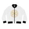 PEACE LOVE LIGHT INSIGHT - Women's Bomber Jacket (AOP)