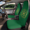 I AM BLESSED I AM HIGHLY FAVORED - Car Seat Covers - Green