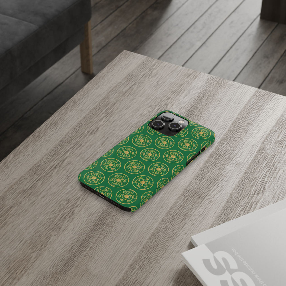 DYNYSTY - Slim Phone Cases, Case-Mate - Green