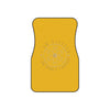 I AM BLESSED I AM HIGHLY FAVORED - Car Mats (Set of 4) - Yellow