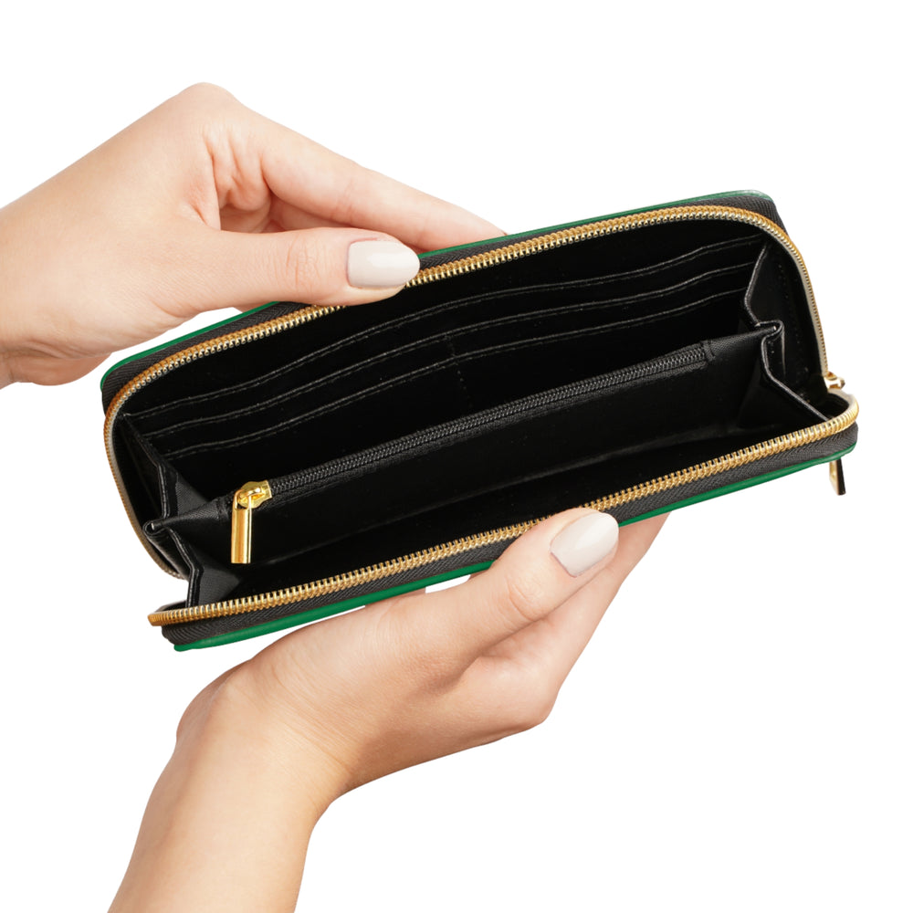 MONEY MAGNET - Zipper Wallet - Green