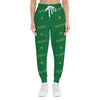 DYNYSTY - Women's Athletic Joggers (AOP) - Green