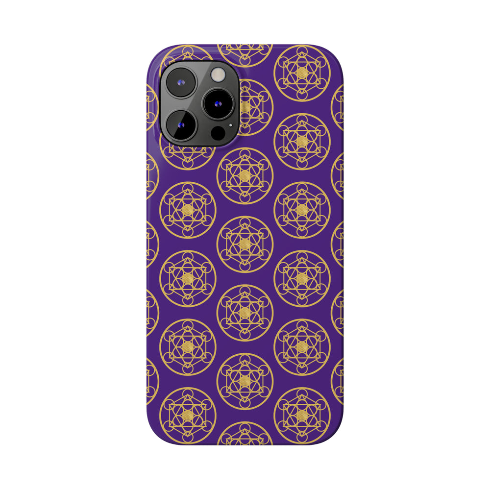 DYNYSTY - Slim Phone Cases, Case-Mate - Purple